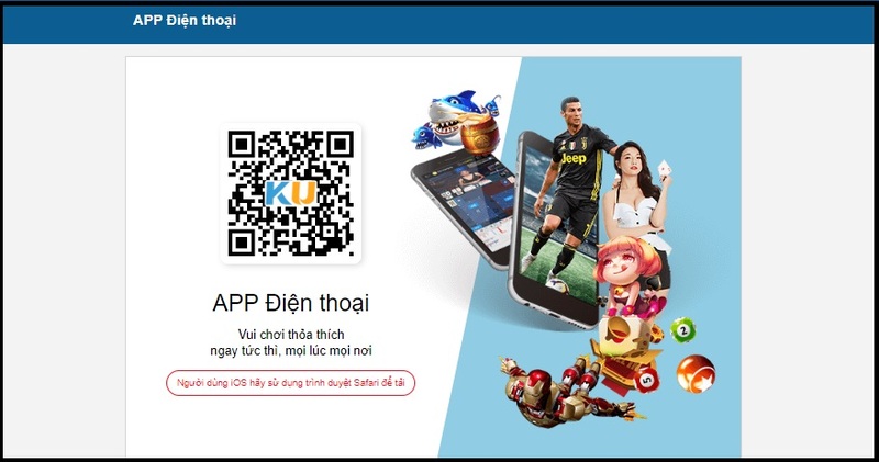 Tải app Kubet11 giúp bạn giải trí ăn tiền thật chủ động